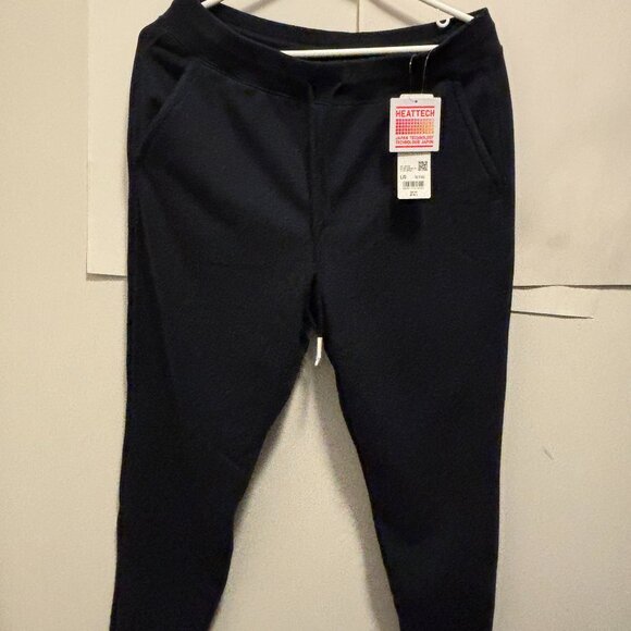 Uniqlo Women Heattech Pile Lined Sweatpants - Brand New Condition with Tags - Picture 1 of 4